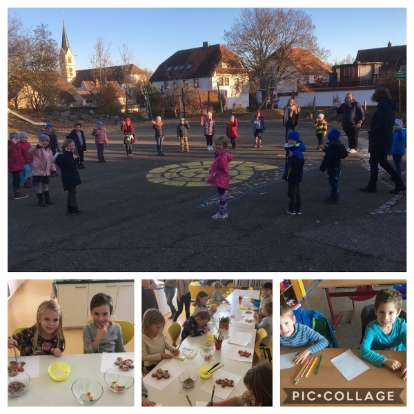 Schnuppermittag für die Kindergartenkinder in der Schule