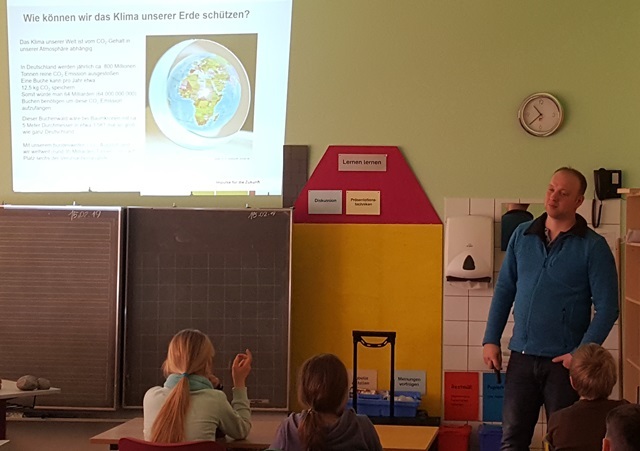 Energie- und Klimaschutzprojekt in Klassenstufe 4