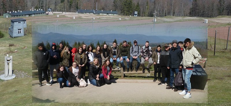 Neuntklässler besuchen das ehemalige Konzentrationslager Struthof und Straßburg 