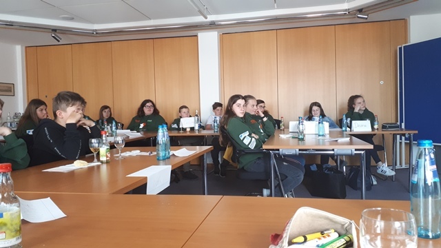 Spannender Lerngang bei der Volksbank Rottweil 