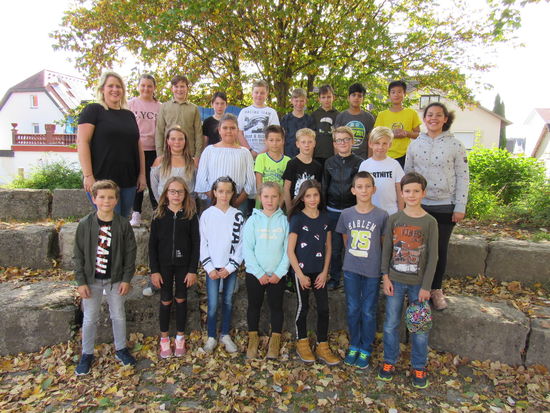 Klassenbild Klasse 5b