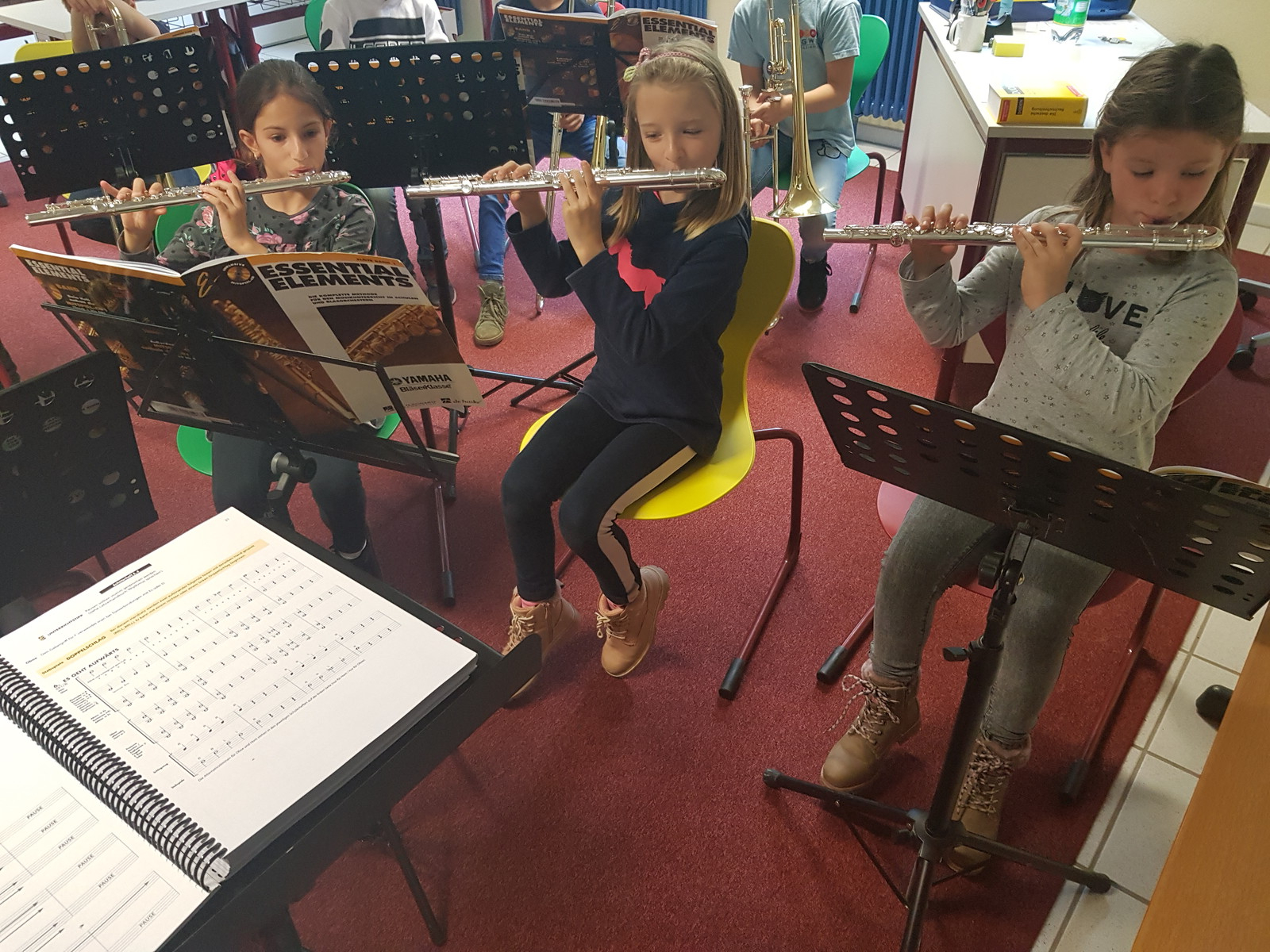 Neue Bläserklasse an der Grundschule Villingendorf 