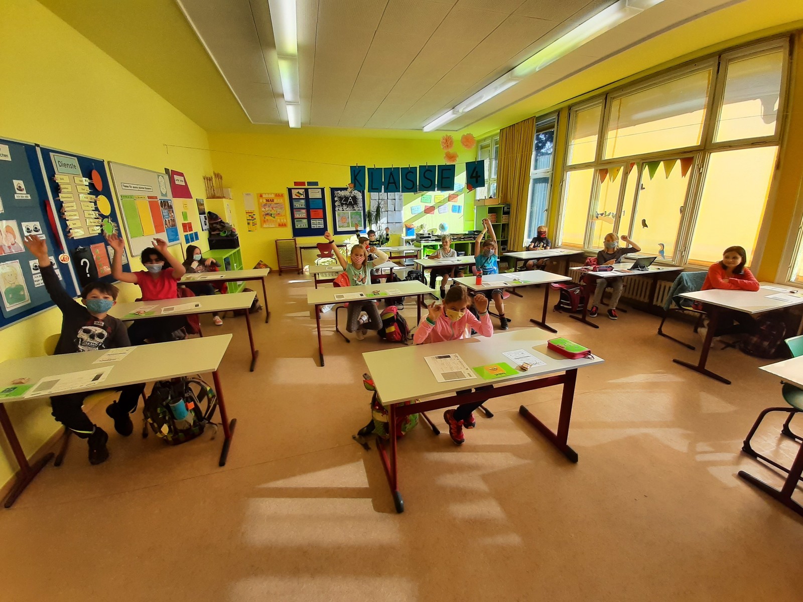 Präsenzunterricht der Viertklässler hat begonnen