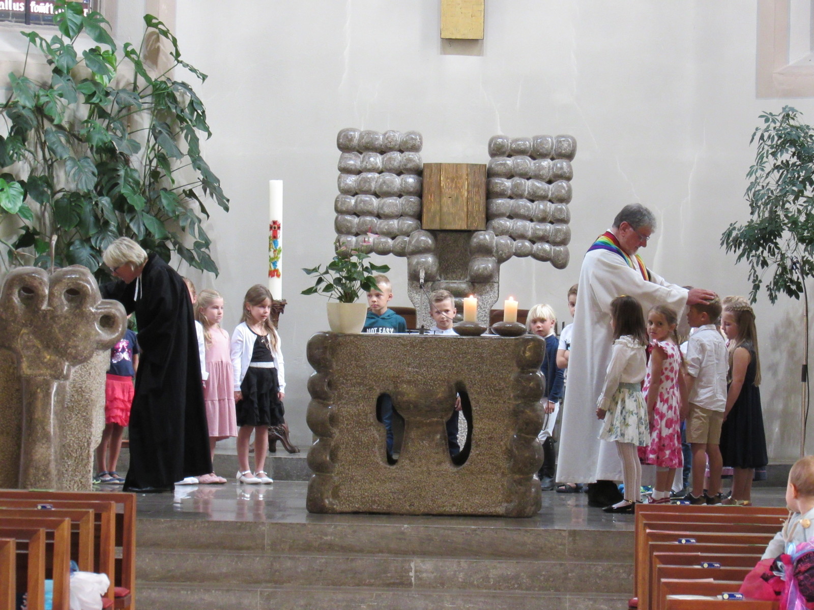 Einschulungsfeier der neuen ersten Klassen