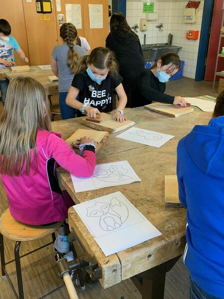 Nagelbilder in Klassenstufe 4