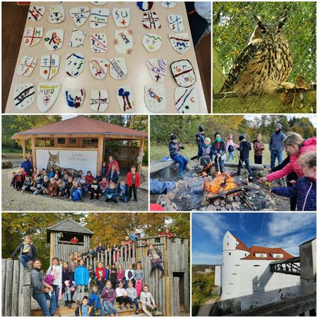 Viertklässler im Schullandheim