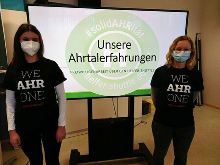 Leoni Birkle und Saskia Meier