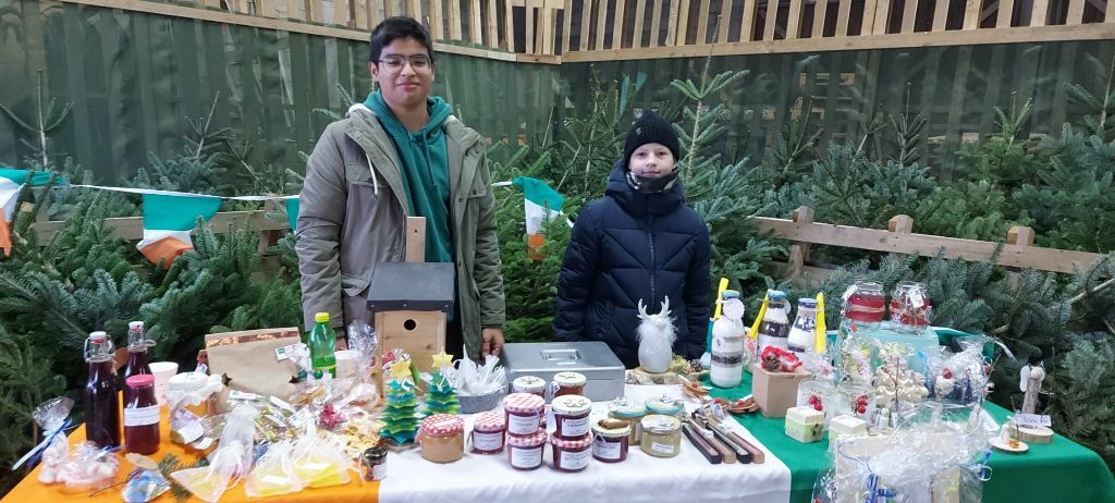 Irlandklasse auf dem Broghammer Hof 