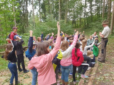 Klassenstufe 4 im Schullandheim auf der Burg Wildenstein