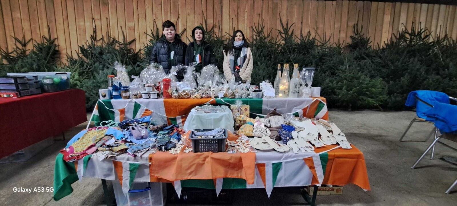 Weihnachtliche Stimmung beim "come together" auf dem Broghammer Hof