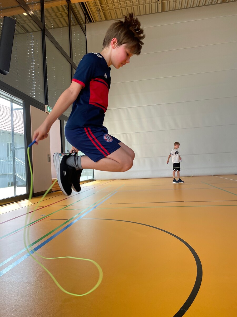 Skipping Hearts Workshop für Klasse 3a