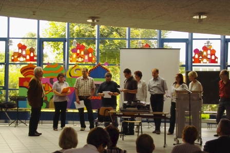 Verabschiedung von Frau Hube und Herrn Gerstner