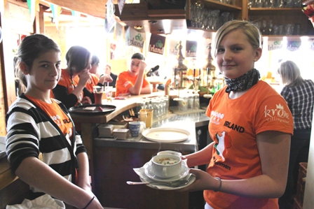 Irland-Projekt der 7. Klasse der GHS Villingendorf auf dem Höhepunkt