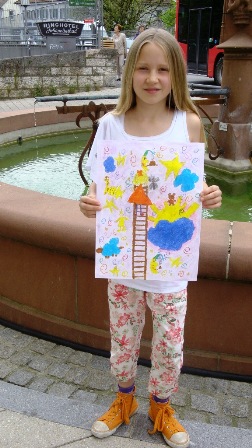 Viertklässlerin  beim 44. Internationalen Jugendwettbewerb ausgezeichnet    