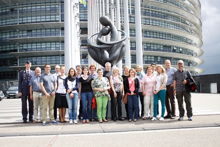 Lehrerkollegium auf Exkursion nach Straßburg