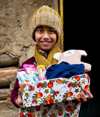 Infotour zum Projekt "Weihnachten im Schuhkarton"