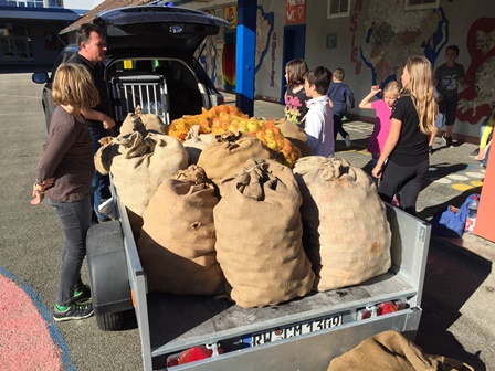 Besuch in der Mosterei