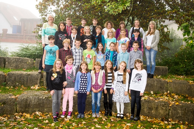 Klassenfoto Kl. 4ab