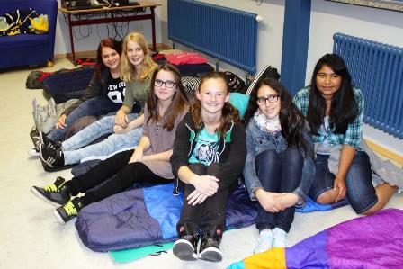 Schulhausübernachtung der Klasse 8