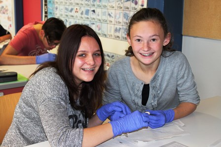 Tief in die Augen geschaut in Kl. 8