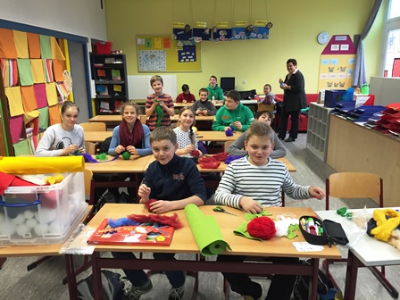 Basteltag der Klassen 5,6 und 7