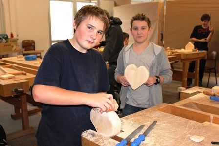 Klasse 8 beim Projekt ProBeruf in der Bildungsakademie Rottweil