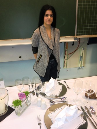 Workshop für Berufe im Gastgewerbe mit Ausbildungsbotschaftern des Hotels Johanniterbad aus Rottweil