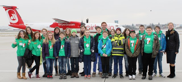 Erkundung des Stuttgarter Flughafens und der CMT 2015