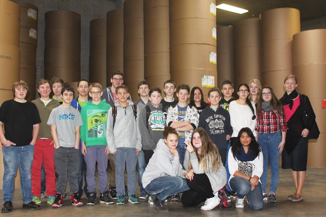 Besichtigung des Druckzentrums in Villingen