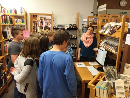 Büchereibesuch der Klassen 5 und 6