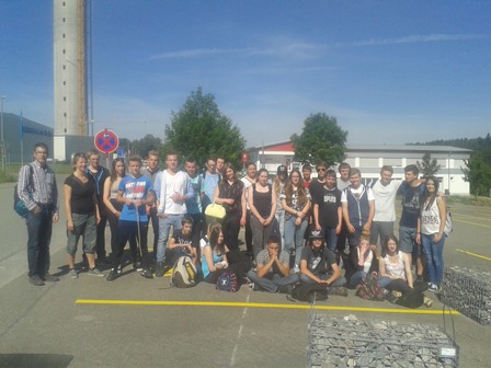 Klassenstufe 9 besucht Rottweiler Testturm