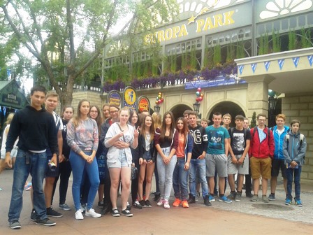 Schöner Abschluss im Europapark Rust