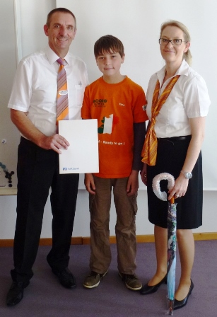 Klasse 7 der GWRS Villingendorf erhält Auszeichnung