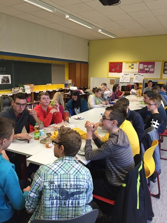 Frühstück in Klasse 9