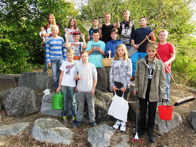 Helferklasse stellt sich vor