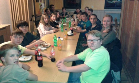 Schulhausübernachtung der Irlandklasse