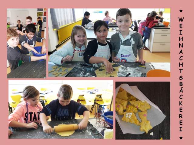 In der Weihnachtsbäckerei