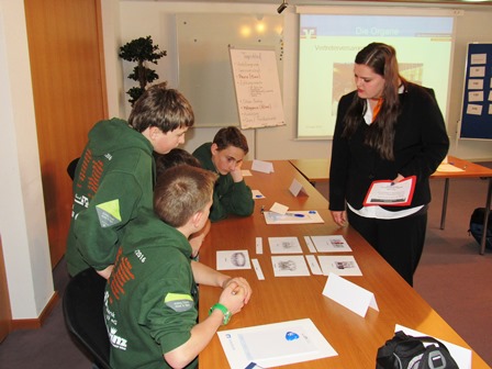 Klasse 7 der GWRS Villingendorf besucht die Volksbank Rottweil eG