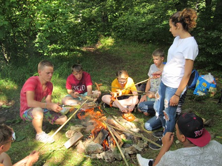 Klasse 7 lässt Schuljahr am Neckar ausklingen