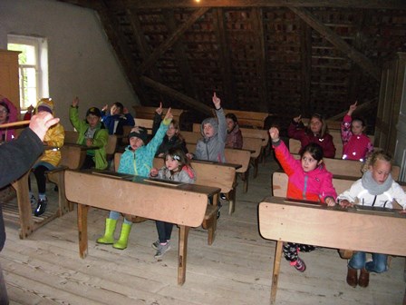 Ausflug der Klasse 1b ins Freilichtmuseum Neuhausen ob Eck