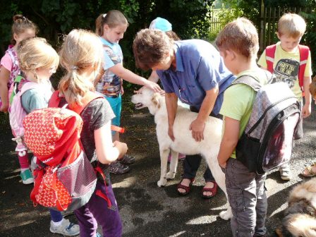 Ausflug der Klasse 1b zum Hofgut Oberrotenstein