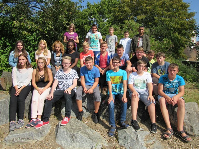 Klassenfoto Klasse 8