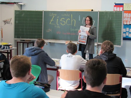 Verena Parage vom Schwarzwälder Boten zu Besuch