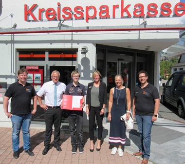 Wirtschaftspreis der Kreissparkasse Rottweil an Justin Holzer