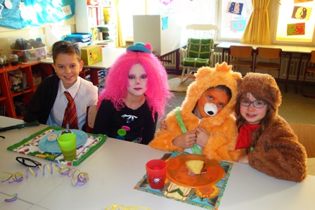 Rückblick auf die Fasnet in Klasse 4a