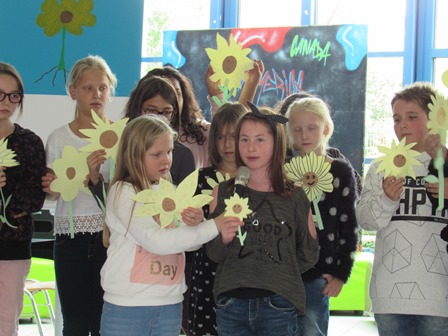 Einschulungsfeier der beiden fünften Klassen