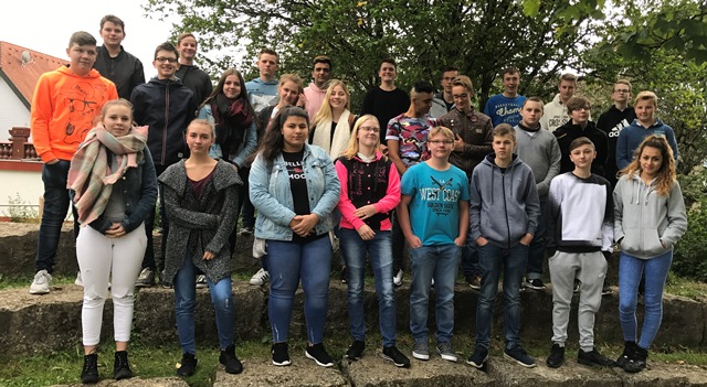 Klassenfoto Klasse 9