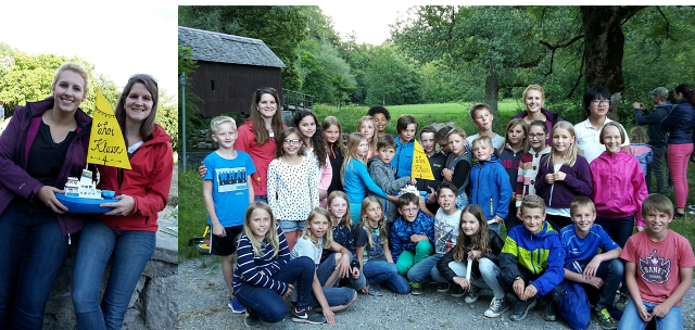 Am 22.06.2018 feierten die 41 Viertklässler mit ihren Familien ihr Abschlussfest beim Hofgut Neckarburg