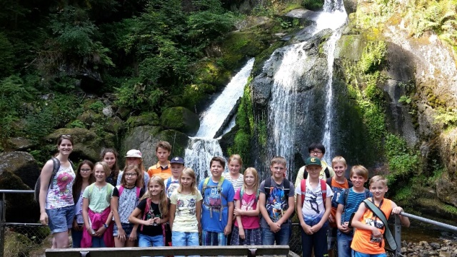 Klasse 4b überrascht