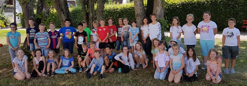 Klasse 3b besucht Brieffreunde in Hardt